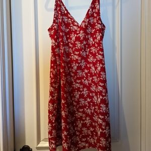 V-Neck blossom dress